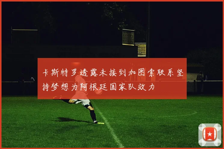 卡斯特罗透露未接到加图索联系坚持梦想为阿根廷国家队效力